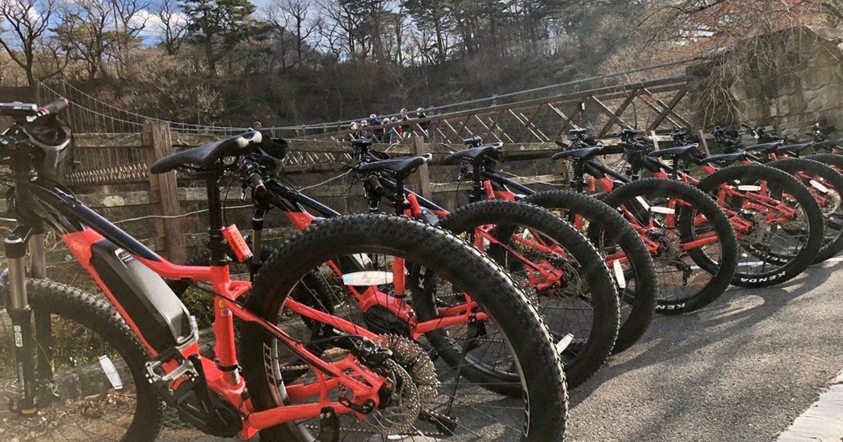 Eバイクで坂道も楽に　栃木・日光国立公園でセルフガイドツアー