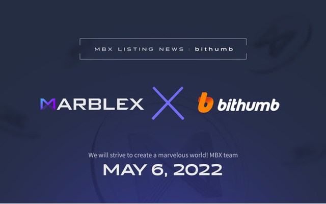 ネットマーブル、ブロックチェーン専門子会社MARBLEXがMBXトークンを暗号資産取引所「Bithumb」に上場