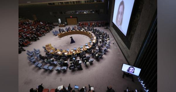 ウクライナ情勢に「深い懸念」、国連安保理が声明　ロシアも支持