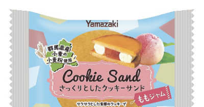 【6月末まで販売】群馬県産の小麦使用のクッキーサンド【山崎製パン】