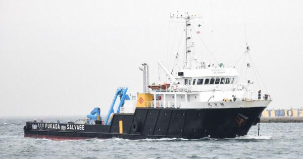 知床観光船事故、民間調査船による捜索を開始