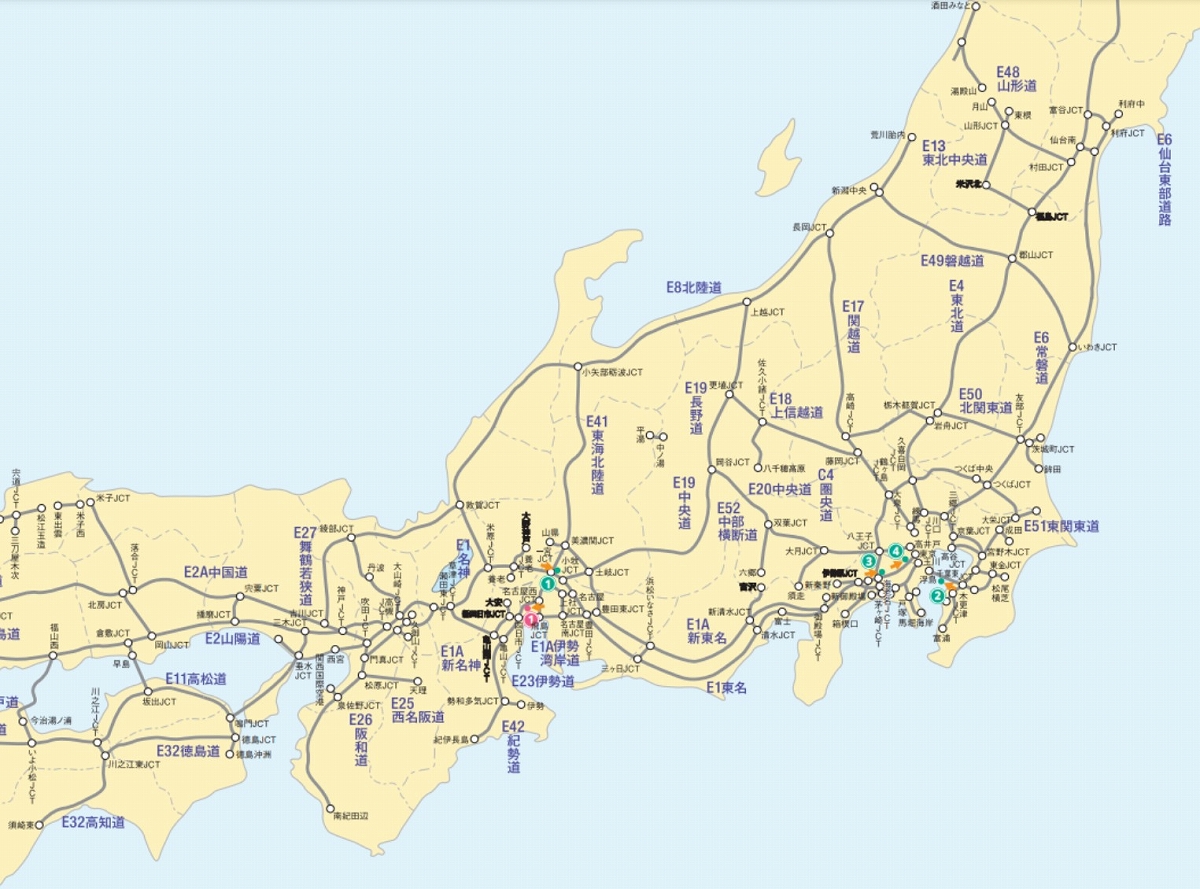 ゴールデンウィーク最終日5月8日の渋滞予想　名神や東名で最大10キロ、中日本高速道路などの発生予測