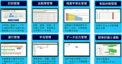 鈴与／2024年問題対応運送業専用の勤怠管理ツールリリース