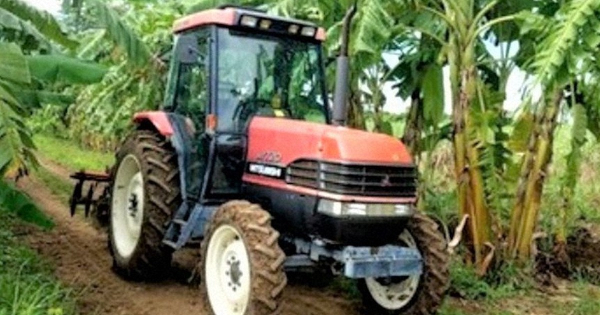地雷除去後のカンボジアにトラクターを　松山のNPO、資金募る