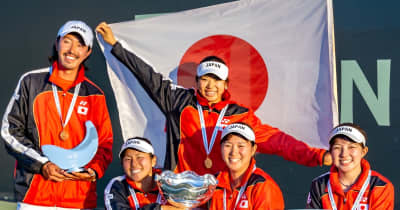 車いすテニス国別対抗で日本女子団体が初優勝　大谷選手（かんぽ生命）が貢献