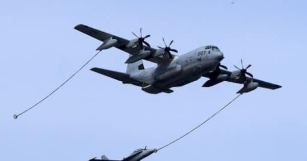 米軍岩国基地の空中給油機、2機増強へ　米海兵隊が計画に明記