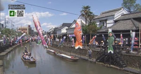 大型連休　栃木県内の観光地の人出１．３倍　感染拡大に注意