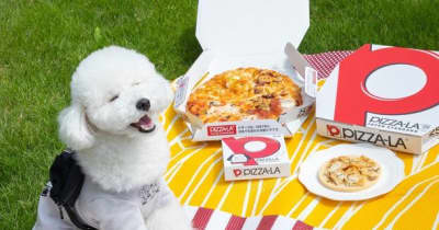 愛犬にもピザーラお届け！犬用ピザ「コミフデリ　ピザーラテリヤキチキン」がPIZZA-LA店舗にて宅配開始