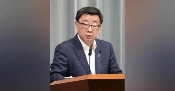 松野氏、北朝鮮制裁緩和を否定　「議論の状況なし」
