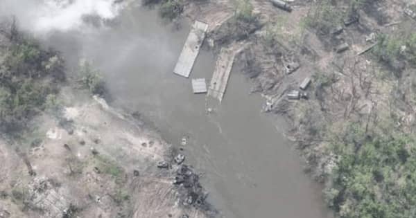 ウクライナ、ロシア軍設置の浮橋を破壊　東部の村奪還も