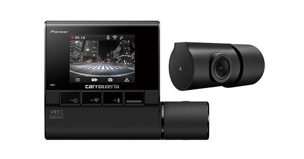 カロッツェリア、2カメラ高画質ドラレコ発売駐車監視機能やあおり運転検知機能搭載