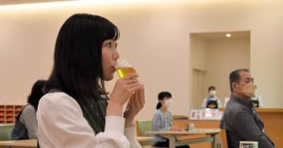 〝特別おいしい〟ビールを試飲　サントリー九州熊本工場が見学再開
