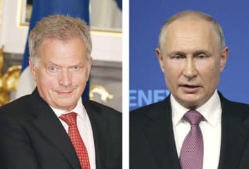 プーチン氏「加盟は過ち」　フィンランド大統領に警告