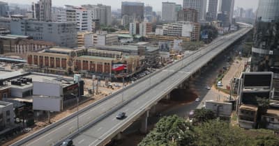 中国企業が建設したナイロビの高速道路が試験運営　ケニア