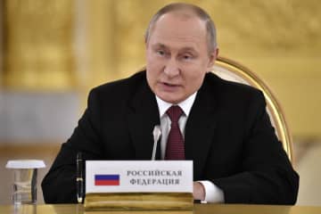 ロシア、軍事施設設置には対抗　旧ソ連諸国首脳会合で表明