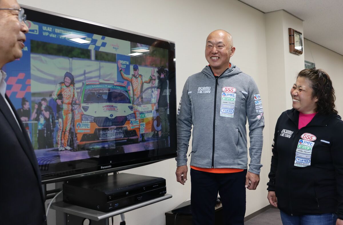 「ラリーで古里盛り上げたい」プロドライバーが世界選手権報告、京都・城陽
