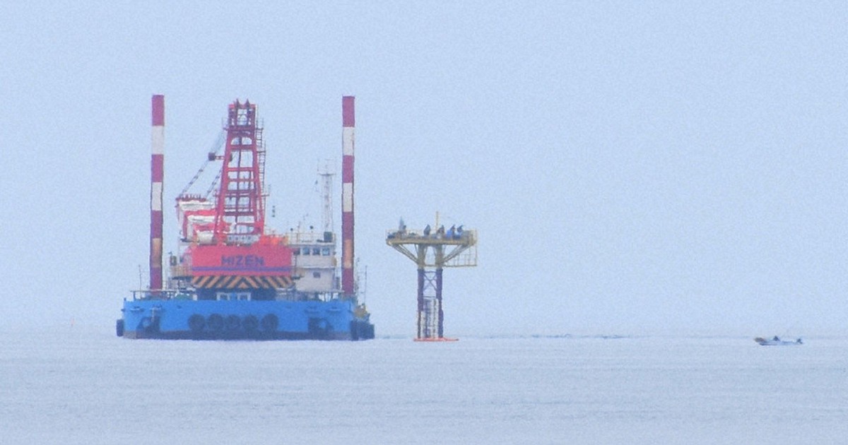 洋上風力発電、秋田沖で海底調査開始　風車設置への地盤調査