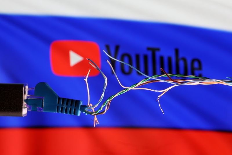 ロシア、ユーチューブのブロックとネット遮断計画せず＝デジタル相