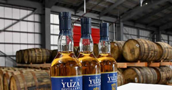 英品評会で「ゴールド」　金龍（酒田）のウイスキー「YUZA」