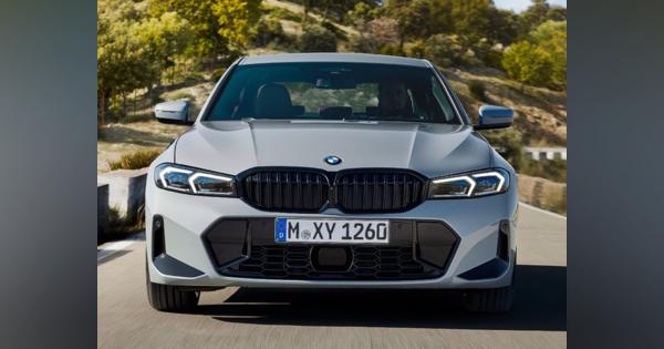 BMW 3シリーズ セダン 改良新型、表情変化欧州発表