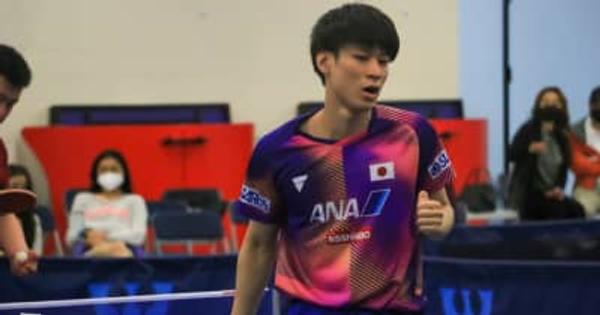 卓球男子世界ランキング(2022年第20週)｜戸上隼輔が5ランクアップ　日本勢3番手をキープ