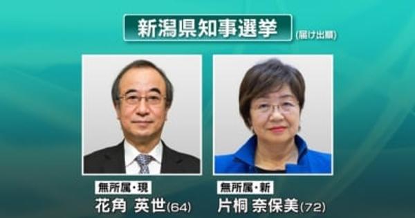 【新潟県知事選挙】候補者に問う　「原発の再稼働問題」、「行財政改革」について