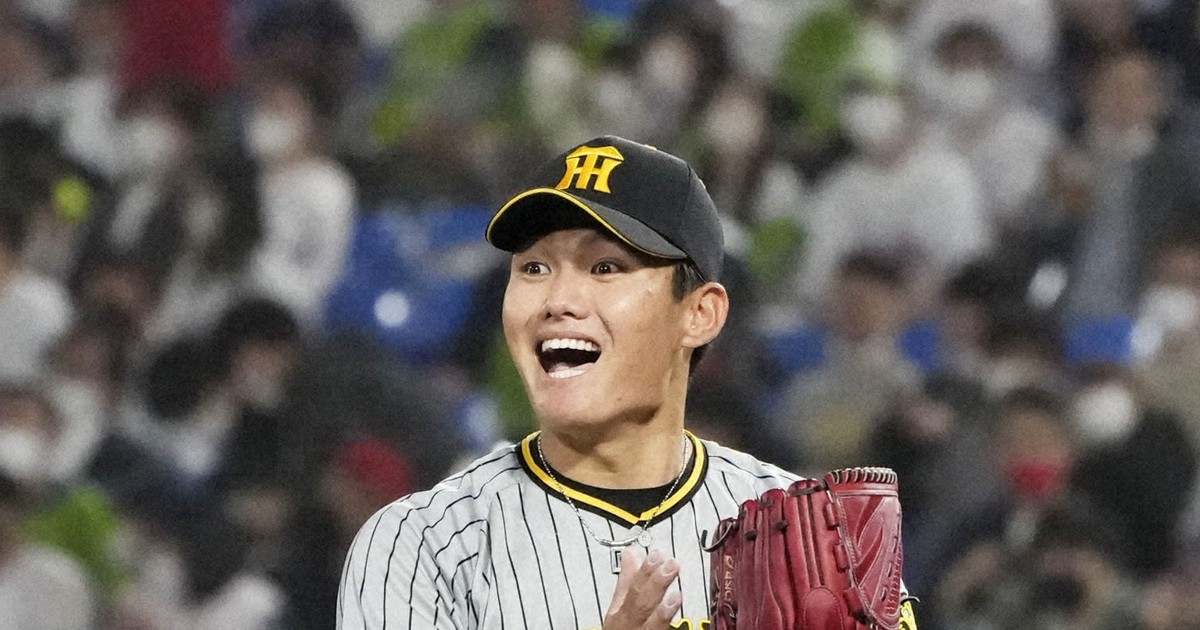 阪神の西純がプロ初本塁打・初完投　「自分が一番びっくり」
