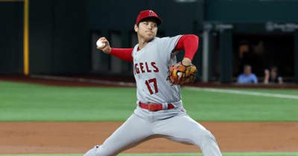 大谷翔平 4回、四球・死球でピンチ招いて1失点