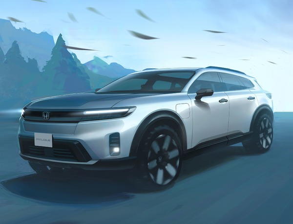 ホンダの電動SUV『プロローグ』、スケッチ公開2024年北米発売へ