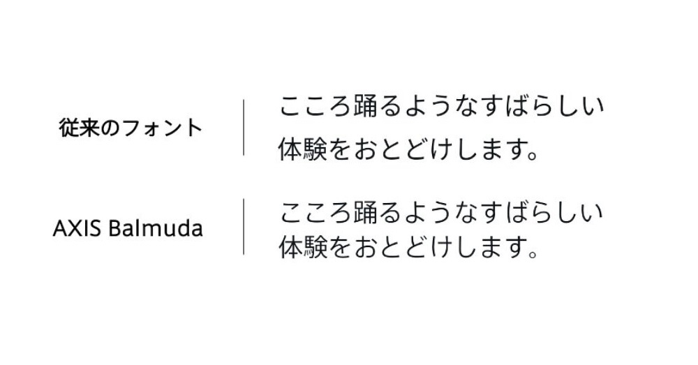 「BALMUDA Phone」専用フォント登場　ソフトウェアアップデート配布