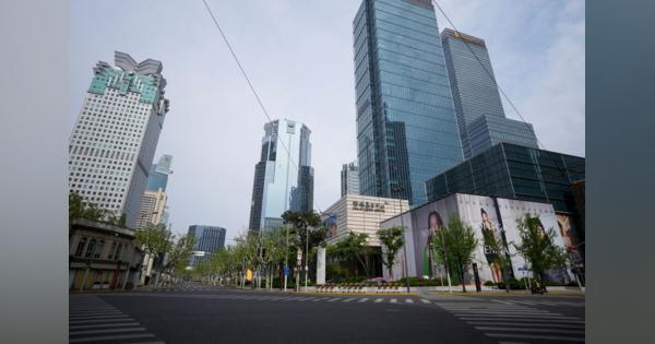 中国・上海、4月の経済指標が急低下　コロナ対策の封鎖が直撃