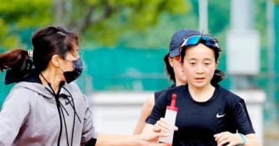 松山大・小松　ユニバ代表（女子1万メートル・ハーフマラソン）　重ねた努力　つかんだ切符