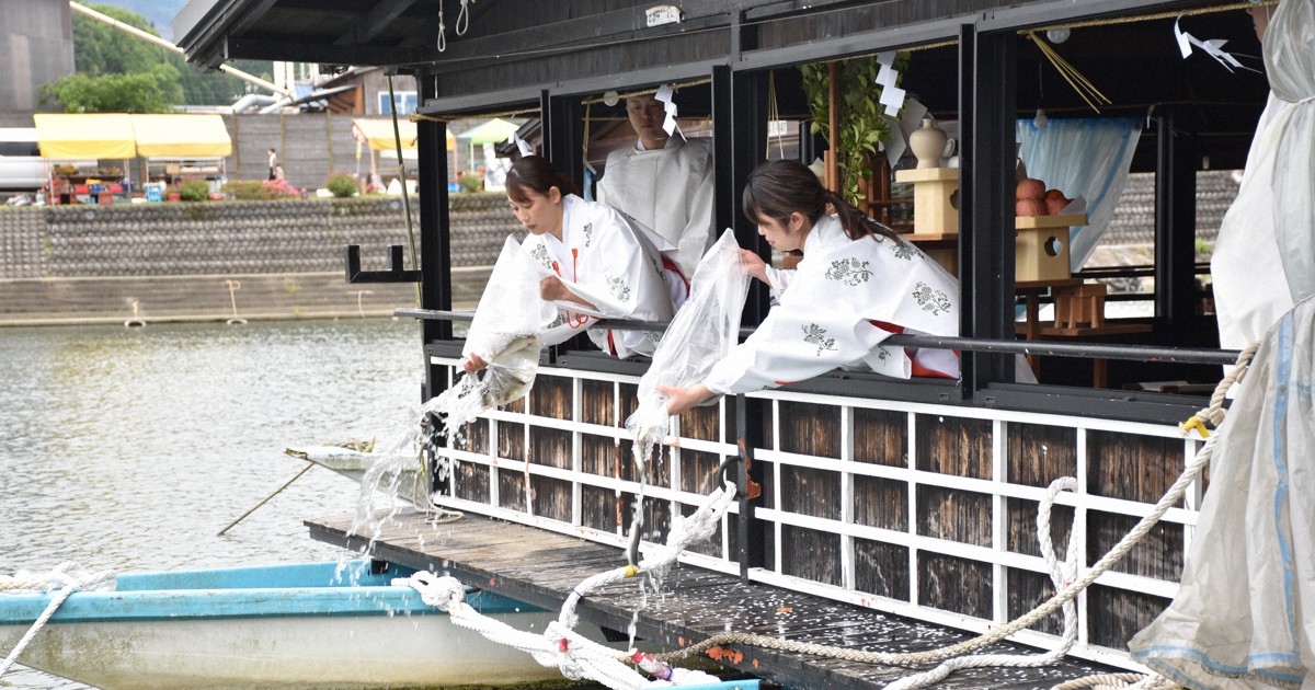 日田川開き観光祭、3年ぶり通常規模で開催　水神祭や花火など　大分