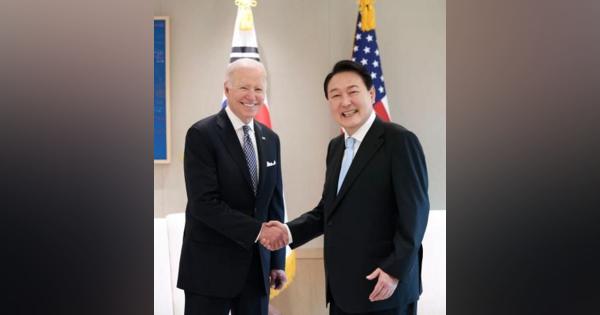 米韓首脳会談　対北朝鮮で抑止強化　台湾の「安定不可欠」でも一致　日米韓協力の重要性確認