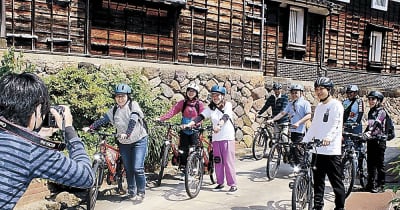 自転車観光の魅力紹介　富山県南砺市・城端でイベント