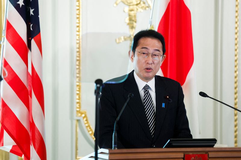 来年のＧ７サミット広島開催表明、国連改革で米大統領から支持＝岸田首相