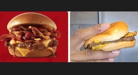 米マクドナルド、ハンバーガー写真を「盛りすぎ」で訴えられる