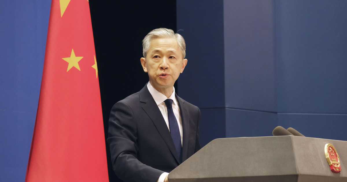 中国「言行慎め」　米大統領の台湾防衛発言に反発