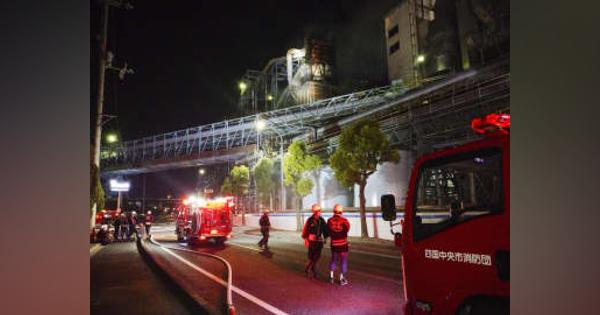 愛媛の大王製紙工場で火災　生産に影響ない見込み