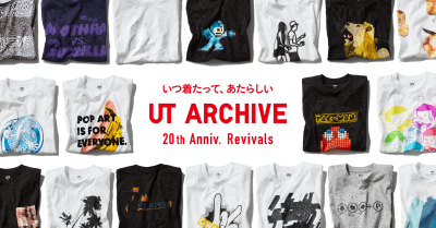 ユニクロ「UT」20周年記念　『ブラック・ジャック』『ストリートファイター』など18種を再販売