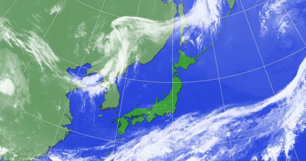 あすにも九州南部は梅雨入りの可能性
