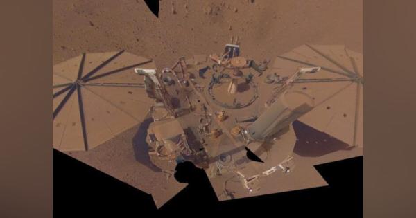 NASAの火星探査機「インサイト」が最後のセルフィーを撮影