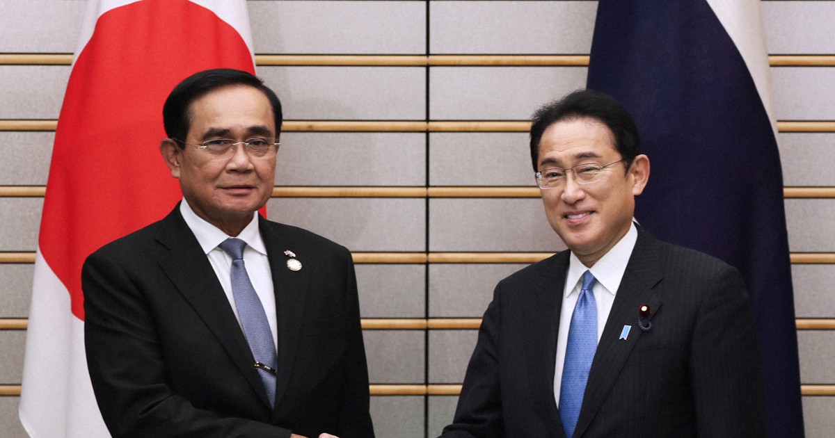 岸田首相　タイ、シンガポール首相と官邸で会談