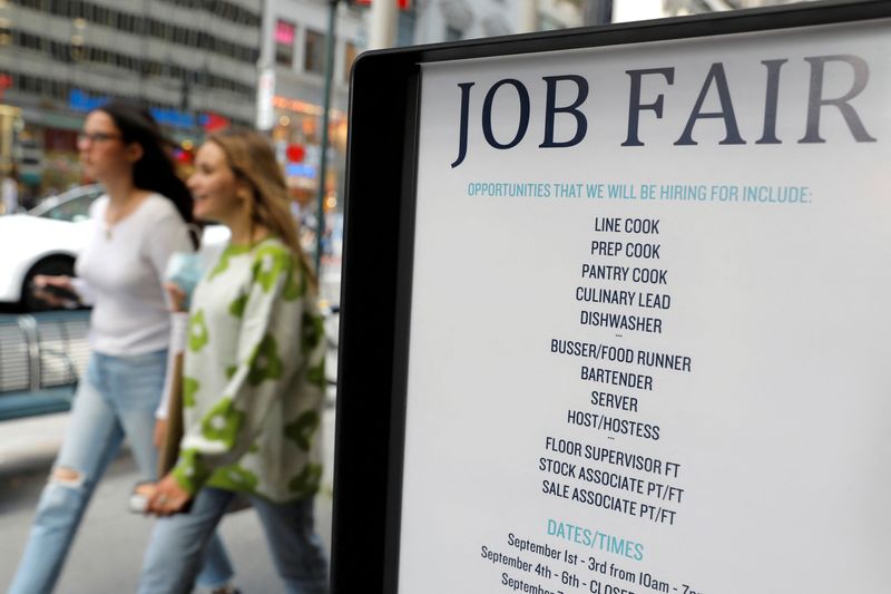 米新規失業保険申請21万件に減少、タイトな労働市場の継続示唆