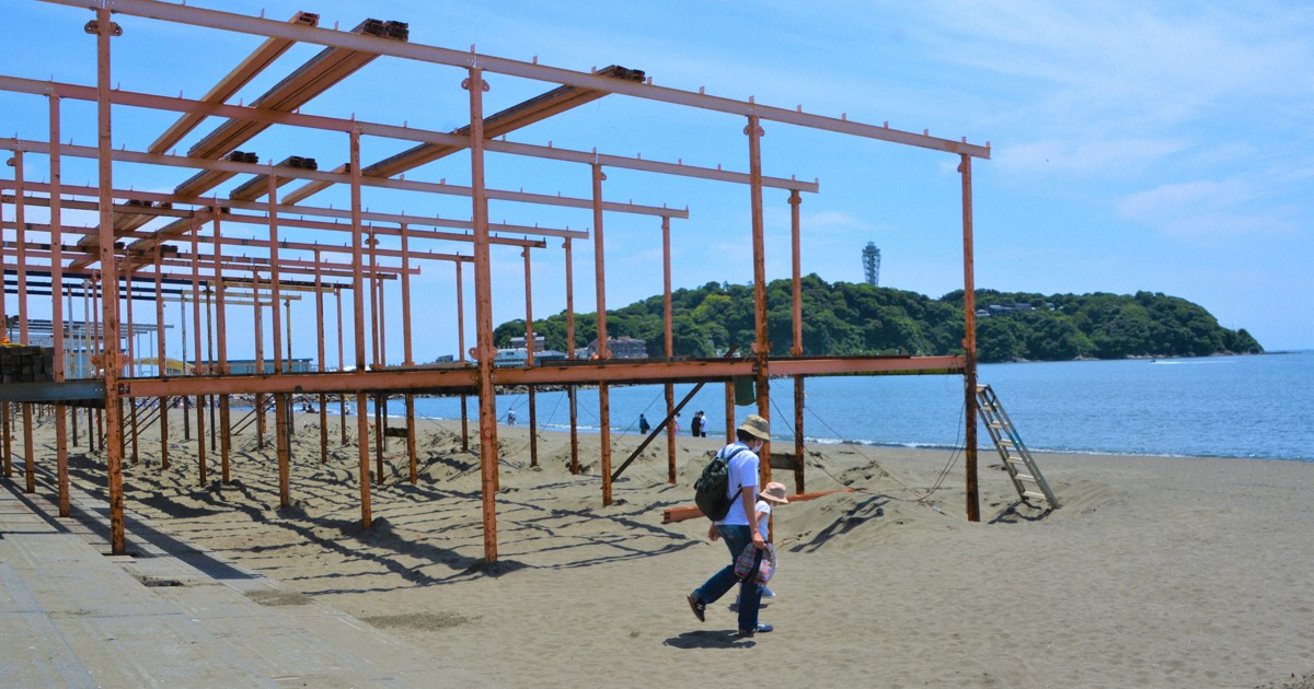 神奈川の海水浴場、約20カ所で開設準備　鎌倉と大磯は3年ぶり