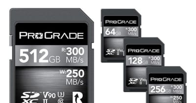 プログレードデジタル、SDXC COBALTシリーズ最大容量の512GB発売