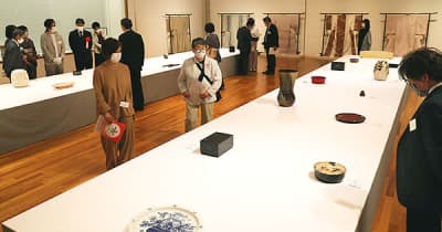 日本伝統工芸富山展が開幕　高岡市美術館