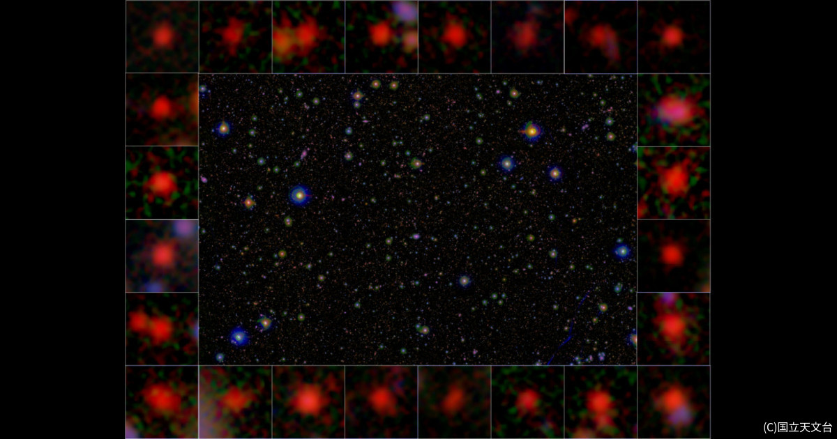 星形成活動を終えた銀河の中心にはブラックホールが存在する、総研大が確認