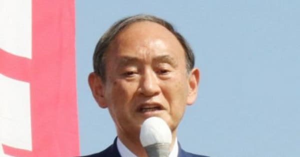 菅前首相が岡山県内で演説　インバウンド拡大へ制限緩和を