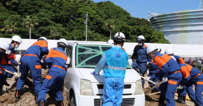 災害時の活動、連携確認　長崎県が総合防災訓練